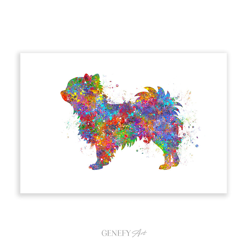 Chihuahua Watercolour Print