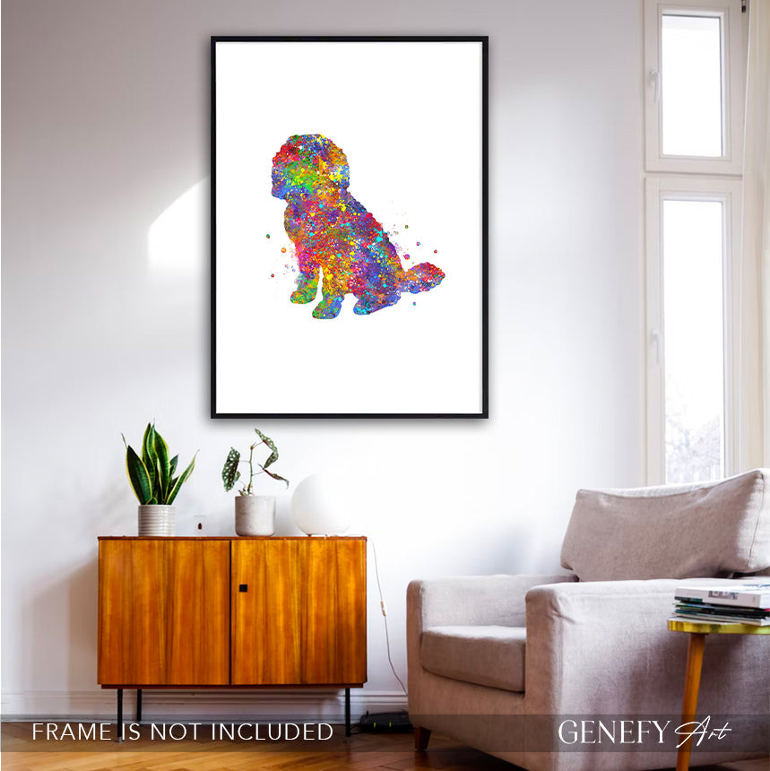 Cockapoo Dog Print