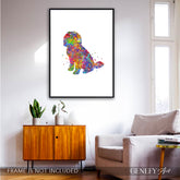 Cockapoo Dog Print