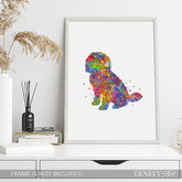 Cockapoo Dog Print