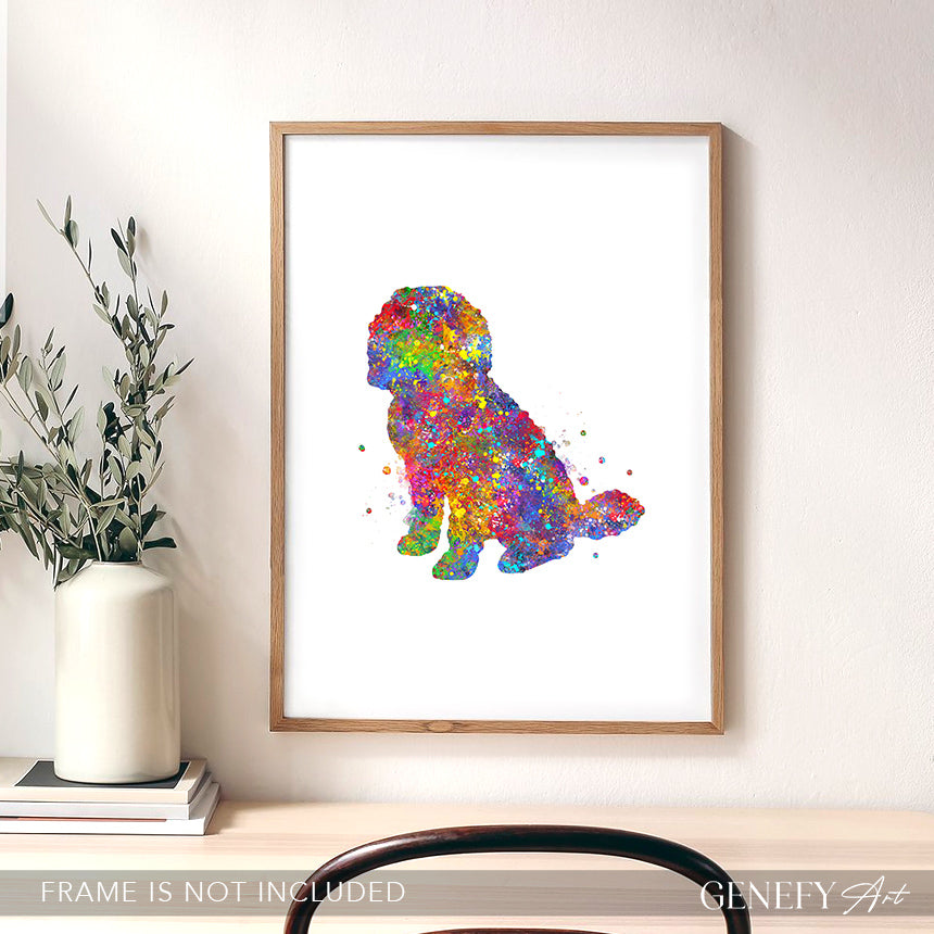 Cockapoo Dog Print