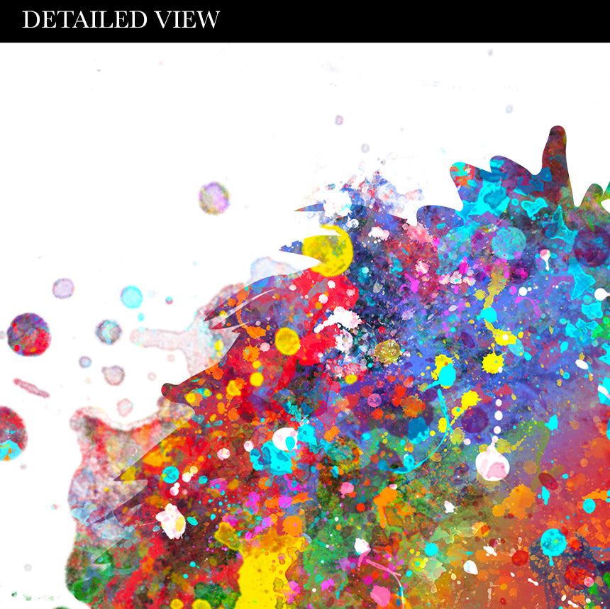 Colourful Pomeranian Art