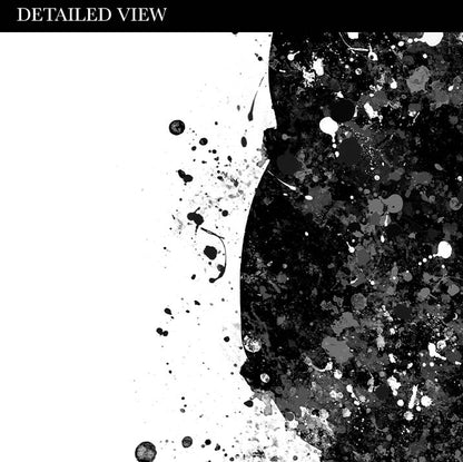 Deer Black and White Watercolour Art Print