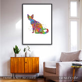Devon Rex Cat Poster