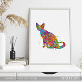 Devon Rex Cat Poster