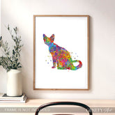 Devon Rex Cat Poster