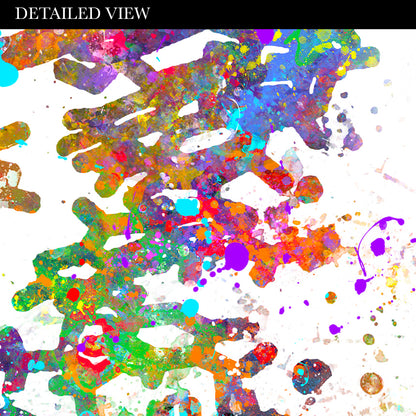 A-DNA Watercolour Art Print - Genefy Art