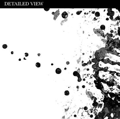 DNA Black and White Watercolour Art Print