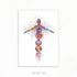 DNA Human Watercolour Art Print - Genefy Art