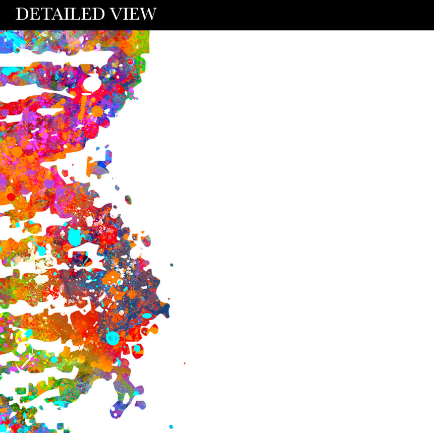 DNA Human Watercolour Art Print - Genefy Art