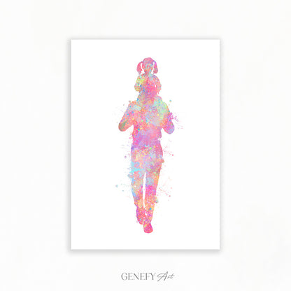 Father and Daughter Art Print
