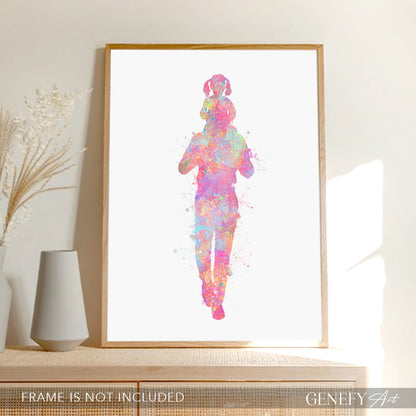 Father and Daughter Art Print