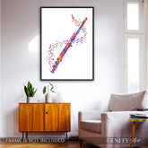 Flute musical instrument 