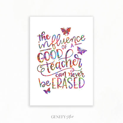 Inspirational Quote for Teacher Print