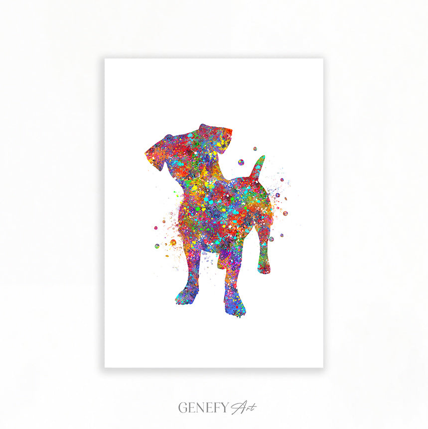jack russell portrait