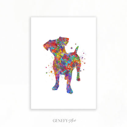 jack russell portrait