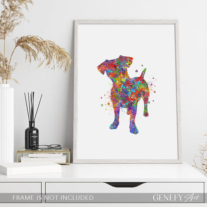 jack russell portrait