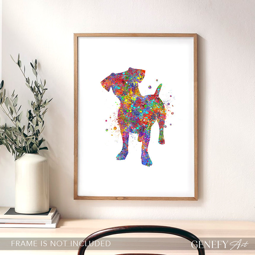 jack russell portrait