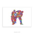 Jiu Jitsu Martial Arts Father and Son Watercolour Print