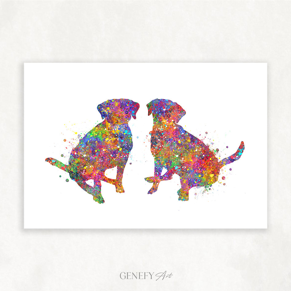 Labrador Watercolour Art Print