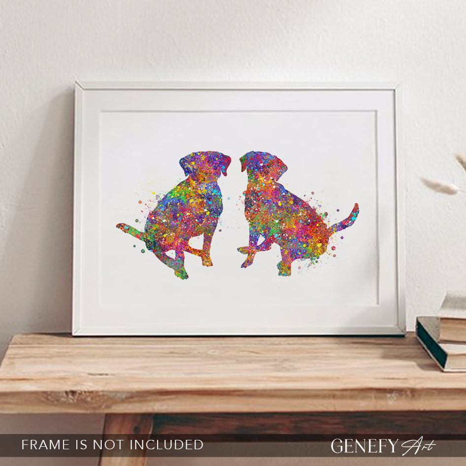 Labrador Watercolour Art Print