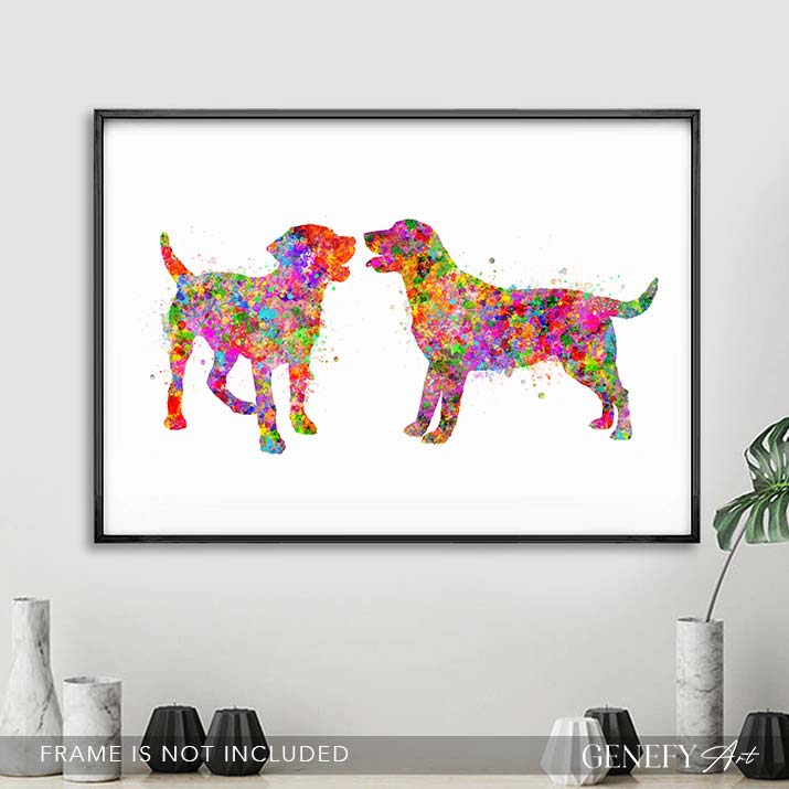Labrador Watercolour Print