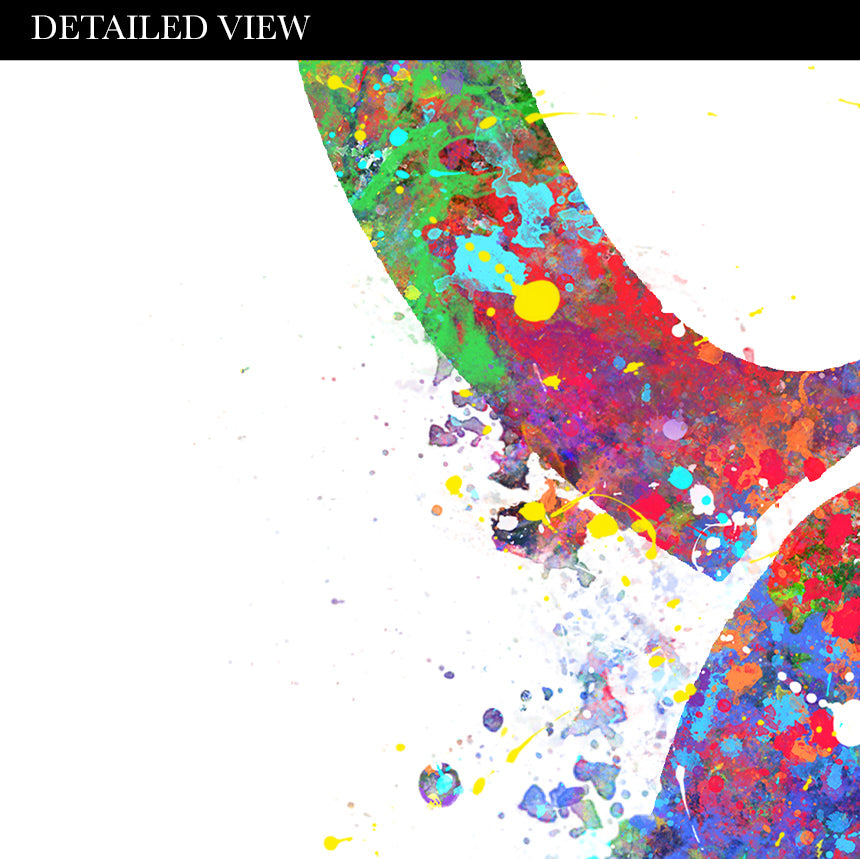 Microscope Watercolour Art Print - Genefy Art