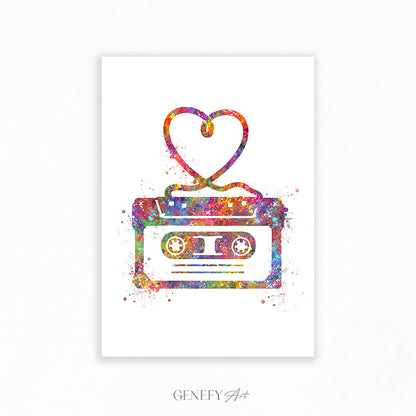 Mixtape Art Print