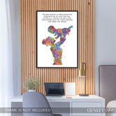 Mother Inspirational Quote Art Print