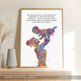 Mother Inspirational Quote Art Print