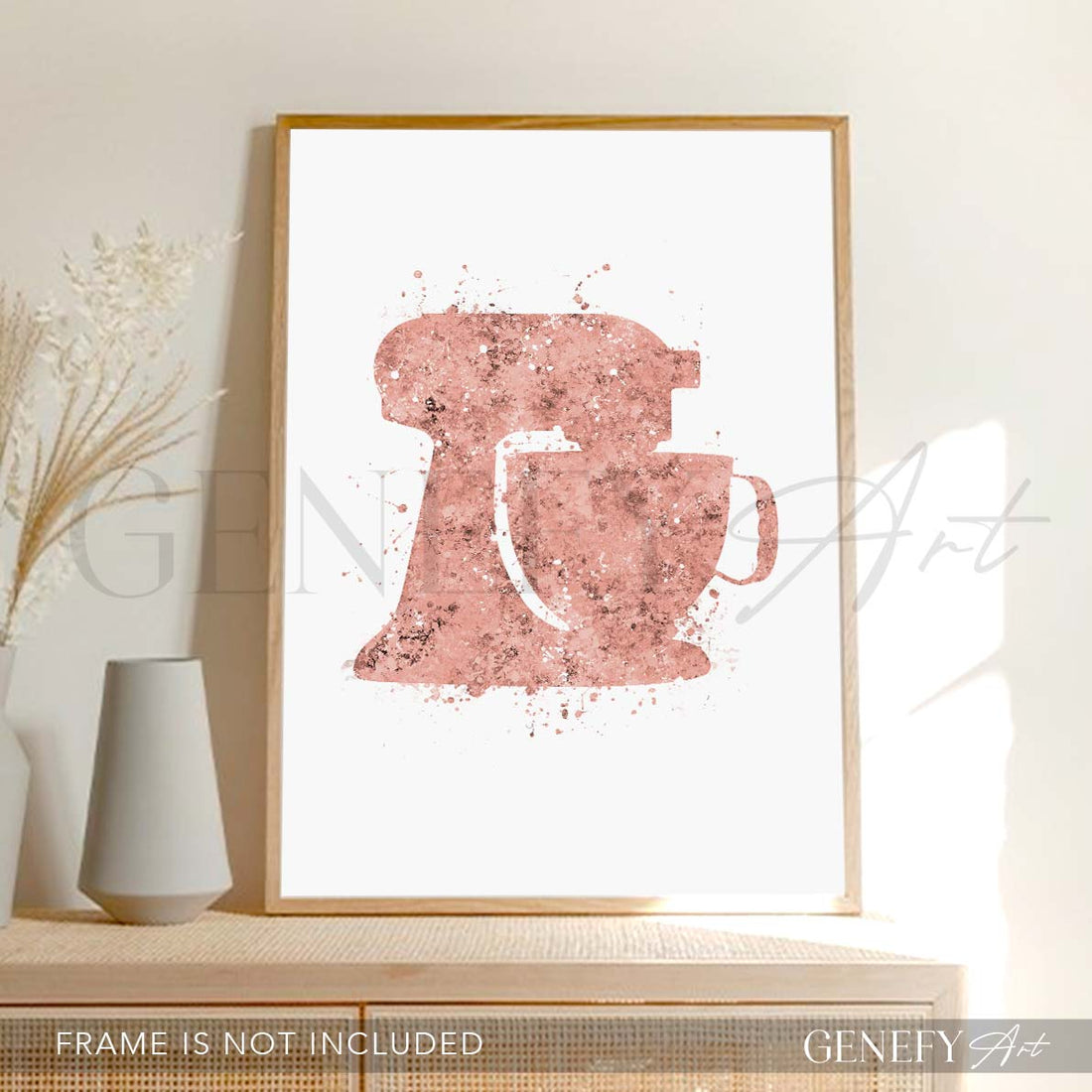 Food Mixer Watercolour Print
