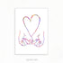 Pinky Promise Watercolour Art Print