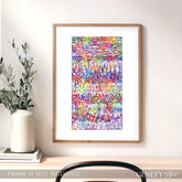 Retina Layers Diagram Watercolour Print - Genefy Art