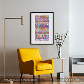 Retina Layers Diagram Watercolour Print - Genefy Art