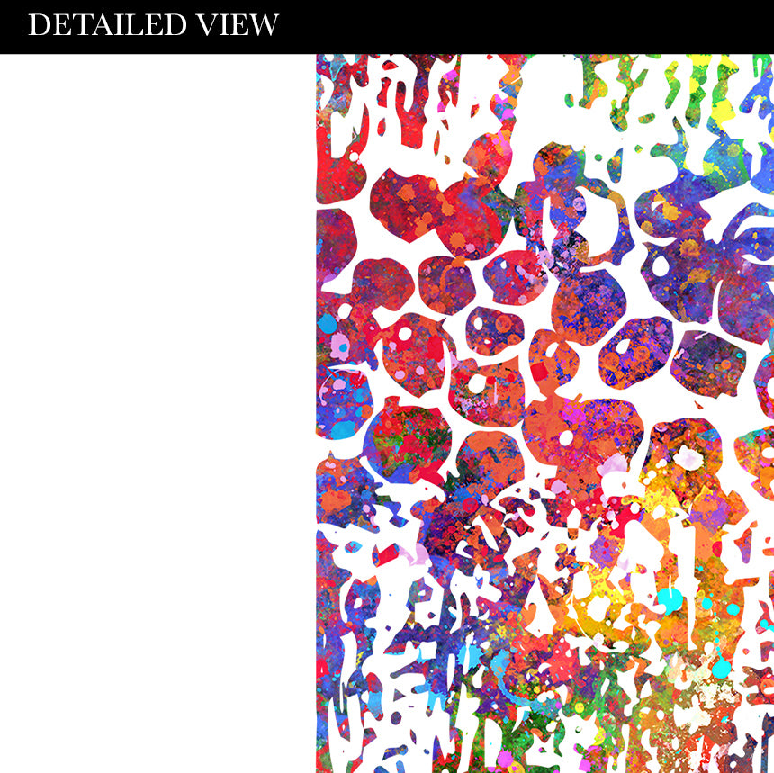 Retina Layers Diagram Watercolour Print - Genefy Art