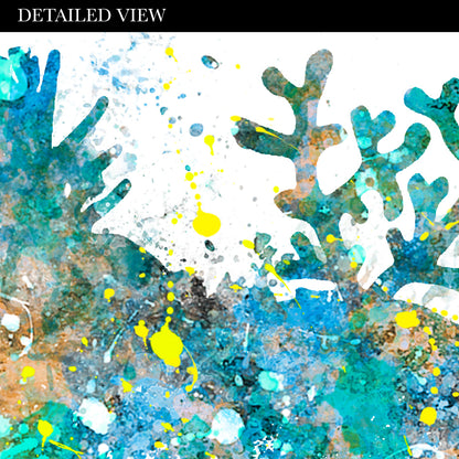 Scuba Diving Watercolour Art Print