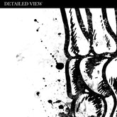 hand skeleton anatomy print