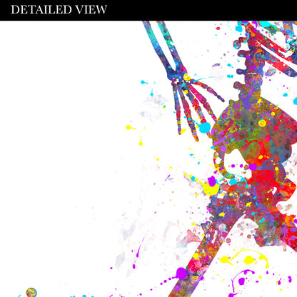 Skeleton Running Art Print