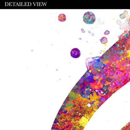 Treble Clef Music Note Art Print