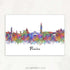 Venice Skyline Watercolour Art Print - Genefy Art